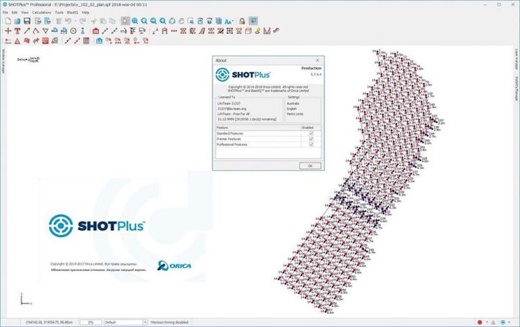 Orica SHOTPlus Professional 5.7.4.4