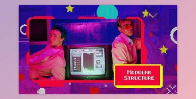 8 Bit Slideshow (Videohive 31104789) - AE Project