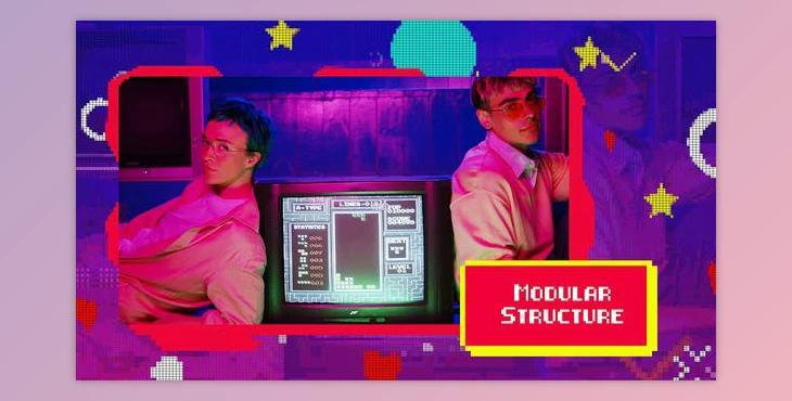 8 Bit Slideshow (Videohive 31104789) - AE Project