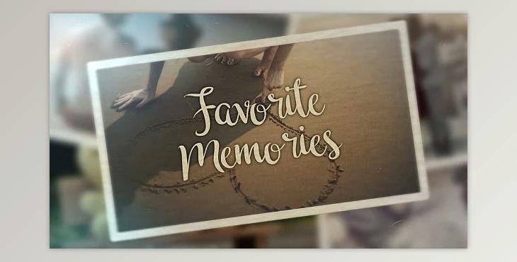 Favorite Memories (Videohive 21490652) - PR Project
