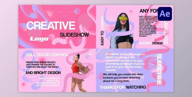 Abstract Creative Slideshow for After Effects (Videohive 44935056) - AE Project