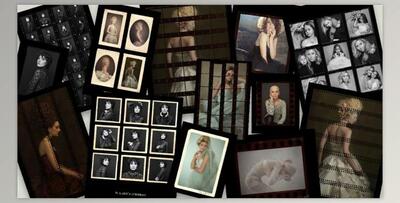The Portrait Masters – Contact Sheets & Vintage Photo Print Edges
