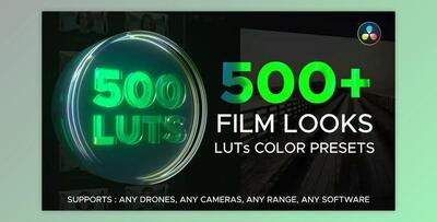 LUT Color Presets for DaVinci Resolve (Videohive 31728553)