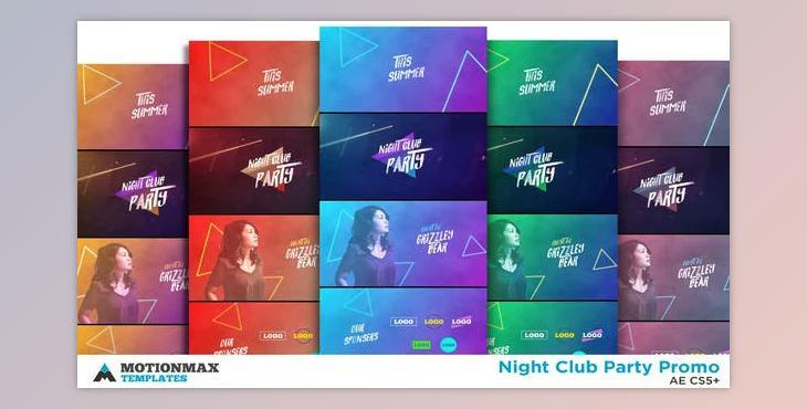 Night Club Party Promo (Videohive 23990406) - AE Project