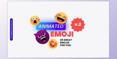 Animated Emoji V2 (Motionarray 843551) - AE Project