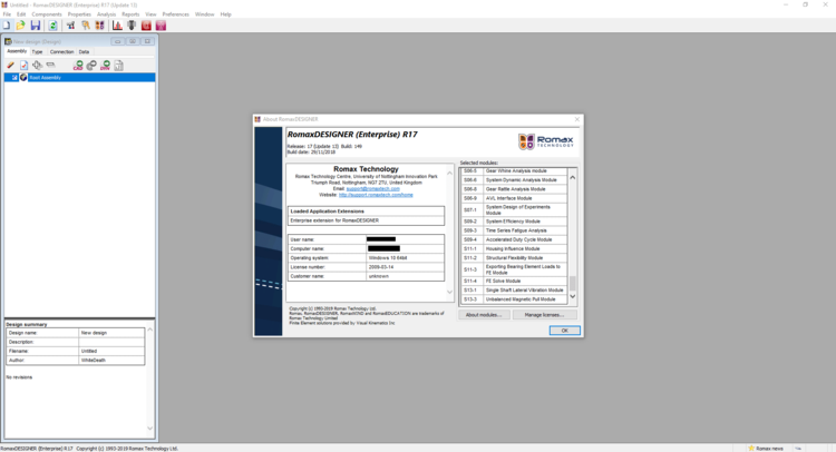 RomaxDESIGNER R17 Build 149 Update 13 x64