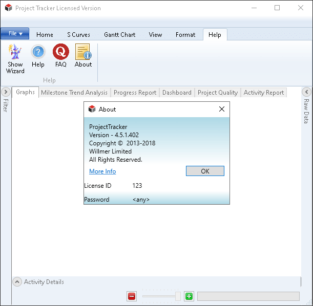 Willmer Project Tracker 4.5.1.402