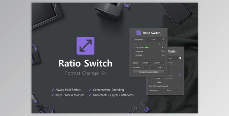 Ratio Switch – Format Change Kit (ZXP, PDF)