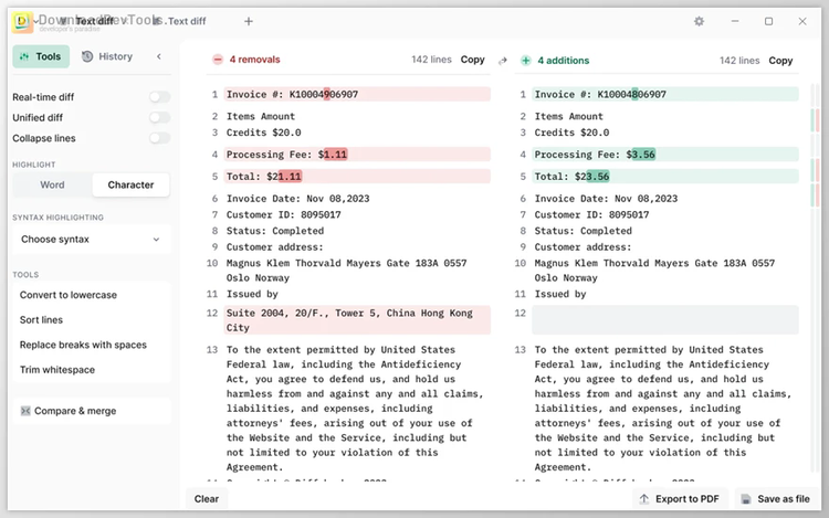 Diffchecker Desktop v6.0.1 + CRACK