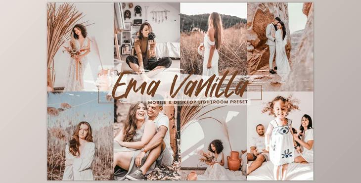 15 Mobile Lightroom Presets Vanilla CreativeMarket-6126626 (LRTemplate, DNG, XMP)
