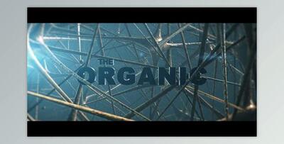 Organic Element 3D Title Sequence (Videohive 30892492) - AE Project