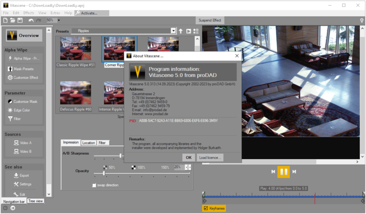 proDAD VitaScene 5.0.313 x64