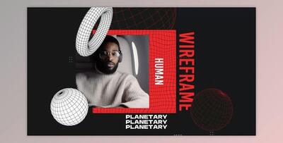 Wireframe Shapes Opener (Videohive 40429061) - AE Project