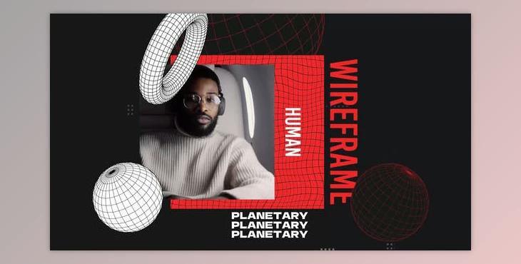 Wireframe Shapes Opener (Videohive 40429061) - AE Project