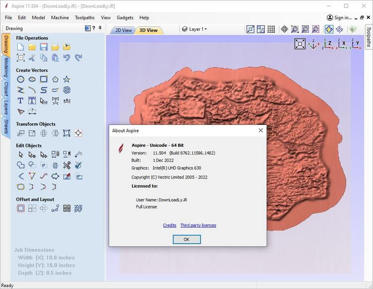 Vectric Aspire Pro 12.504 x64