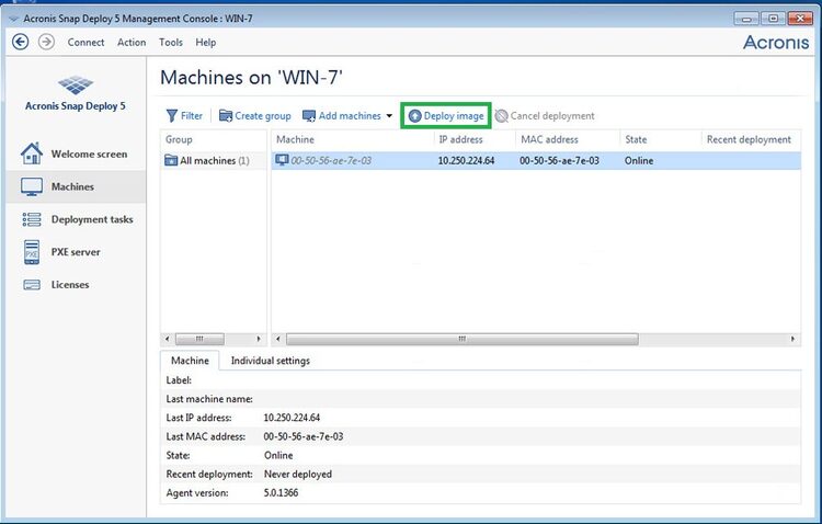 Acronis Snap Deploy 5.0.2028 / 6.0.3900 Update 1 Bootable ISO