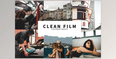 10 Clean Film Lightroom Presets CreativeMarket-5978547 (LRTEMPLATE)