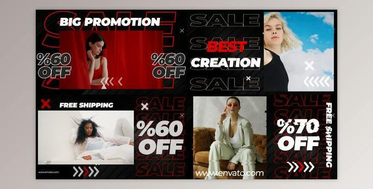 Fashion sale intro (Videohive 50805318) - AE Project