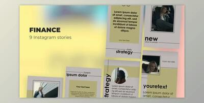 Finance – Instagram stories (Videohive 39984787) - AE Project