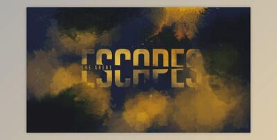 Thriller Drama Film Credit With Inks Effects (Videohive 54844183) - AE Project