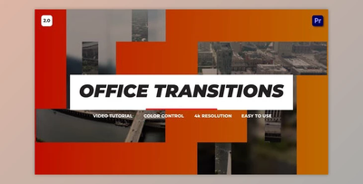 Office Transitions Premiere Pro 2.0 (Videohive 38746022) - PR Project