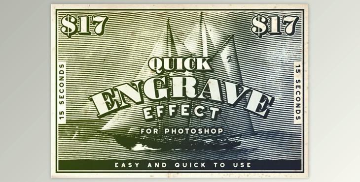 Quick Engrave – Engraver Effect By Greg Nicholls