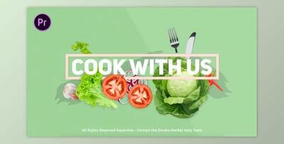 Cooking Show Bumper - MOGRT for Premiere Pro (Videohive 21848233)