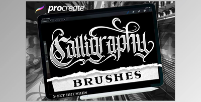 Calligraphy Brush #1 CreativeMarket - 6657473
