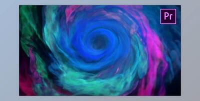 Spiraling Smoke Logo Reveal - Premiere Pro (Videohive 25568106)