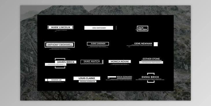 Unique News Titles Animation (Videohive 28391634) - AE Project