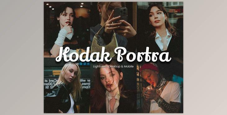 12 Kodak Portra Lightroom Presets