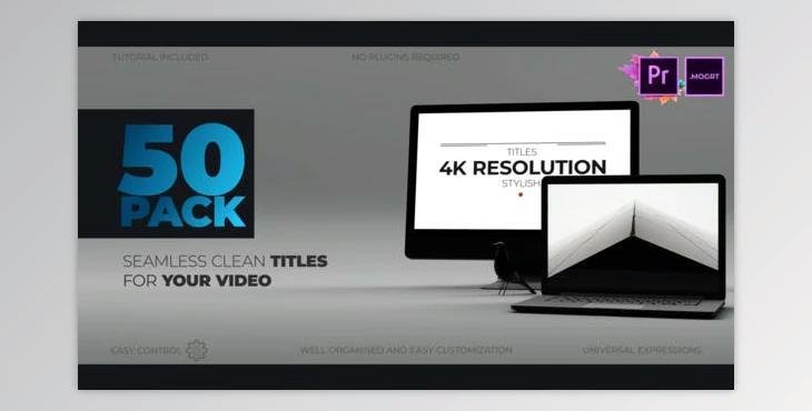 Paper Titles MOGRT (Videohive 23464544) - PR Project