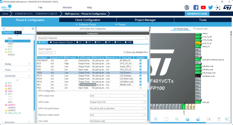 STM32CubeMX 6.14.1 + PACKS