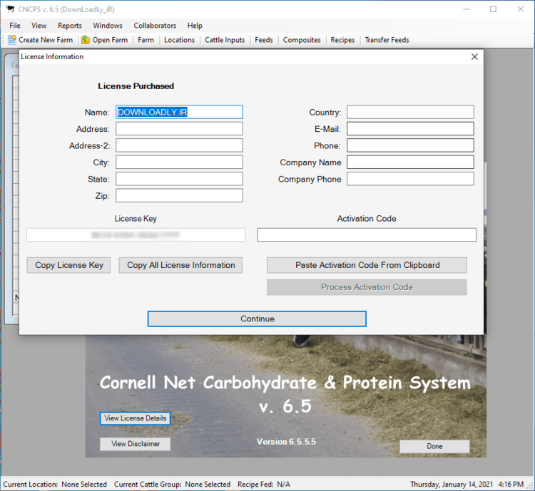 CNCPS 6.5.5.5