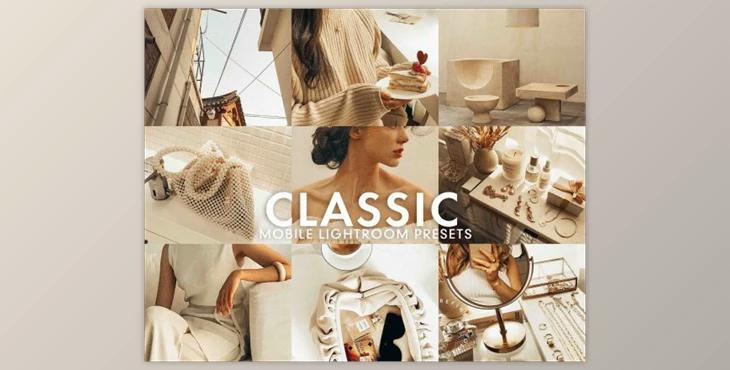5 CLASSIC MOBILE LIGHTROOM PRESETS By STUDIO REFINERY