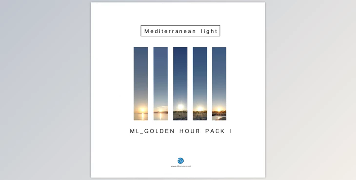 Mediterranean light - ML GOLDEN HOUR PACK I