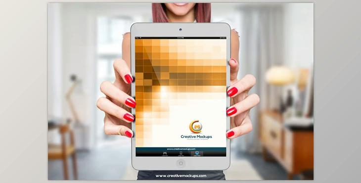 Mini Pad Mockup Template CreativeMarket-4680227