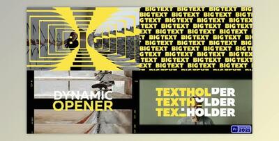 Dynamic Opener - MOGRT (Videohive 31945056)