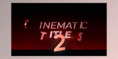 Cinematic Titles 2 (Videohive 32234225)