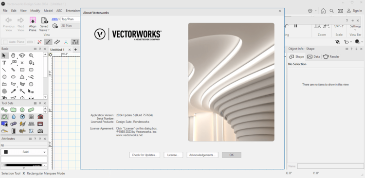 VectorWorks 2025 Update 2.1 Win / 2022 SP3 macOS + Vision