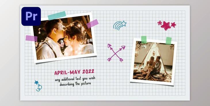 Love Story – Romantic Sketchbook Slideshow (Videohive 43429926)