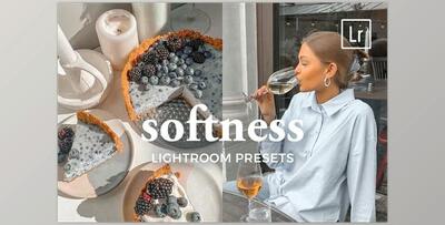 4 Lightroom Presets SOFTNESS CreativeMarket-5447284 (XMP, DNG)