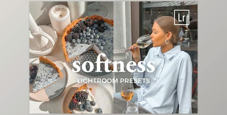 4 Lightroom Presets SOFTNESS CreativeMarket-5447284 (XMP, DNG)