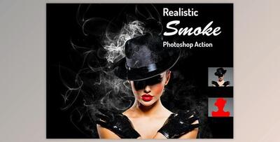 Realistic Smoke Photoshop Action By Studio Retouch