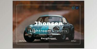 FilterGrade – Jhonson Desktop and Mobile Lightroom Preset Bundle (XMP, DNG)