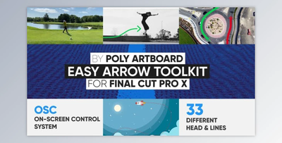 Easy Arrow Toolkit For Final Cut Pro X & Apple Motion 5 (Videohive 38524224)