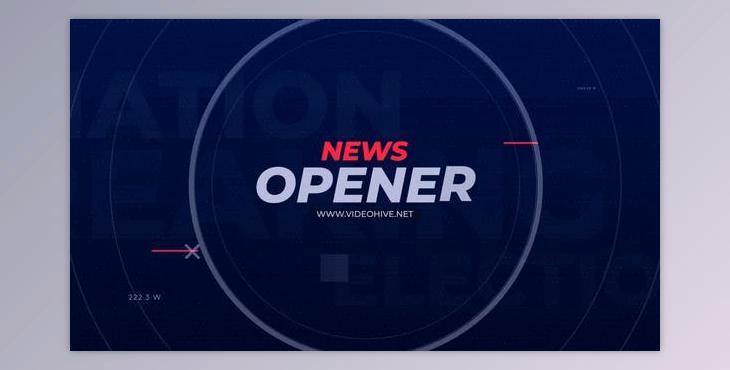 News Opener (Videohive 33344464) - PR Project