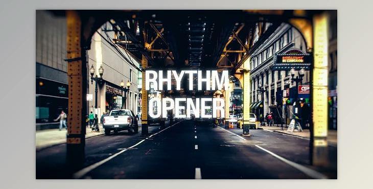 Dynamic Rhythm Opener (Videohive 37261226)
