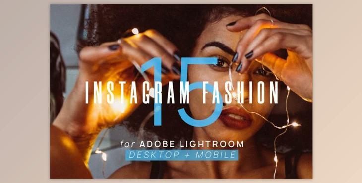 15 Instagram Fashion Presets (Mob, Desk) CreativeMarket 3676837