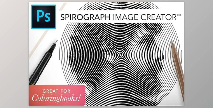 Spirograph Creator for Coloringbooks CreativeMarket-5042245 (ABR)